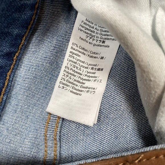 Madewell Jeans Women's 27 Blue 10" High Rise Skinny Button Fly - Picture 10 of 10